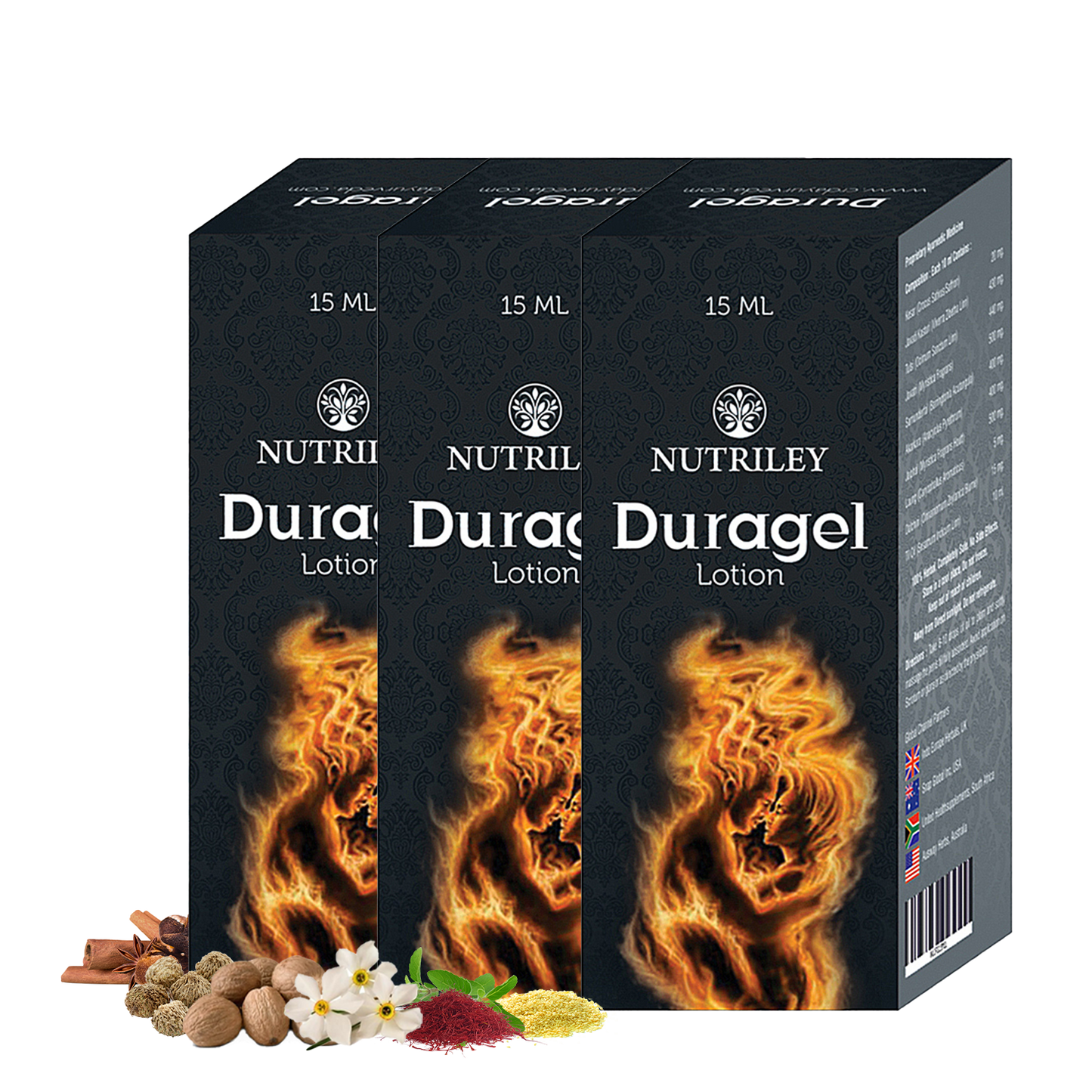 Nutriley Duragel - Sexual Wellness Lotion (15 ml) - Pack of 2