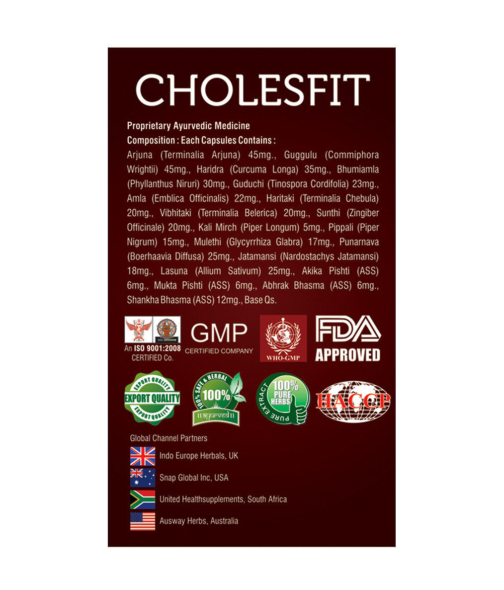 Nutriley Cholesfit - Cholestrol Control Capsules (60 Caps)